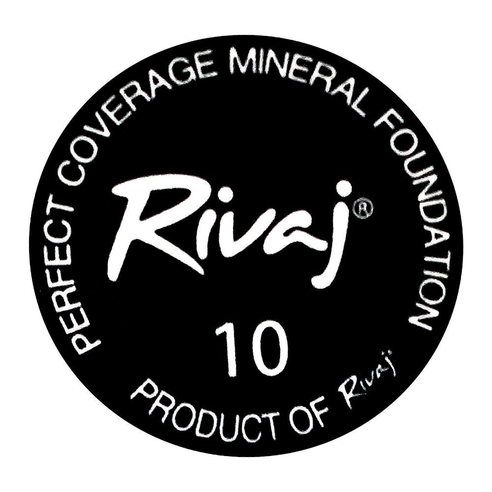 Rivaj UK Perfect Coverage Mineral Liquid Foundation, Oil Free, SPF 8, 12H Wear, 30ml, No.10 - Image 3