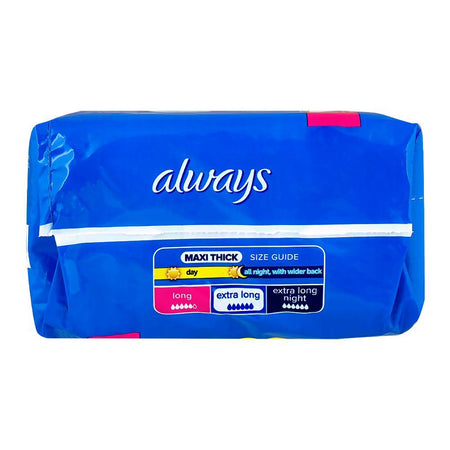 Always Aloe Vera Freshness Maxi Thick Extra Long Pads, 10-Pack - Image 3
