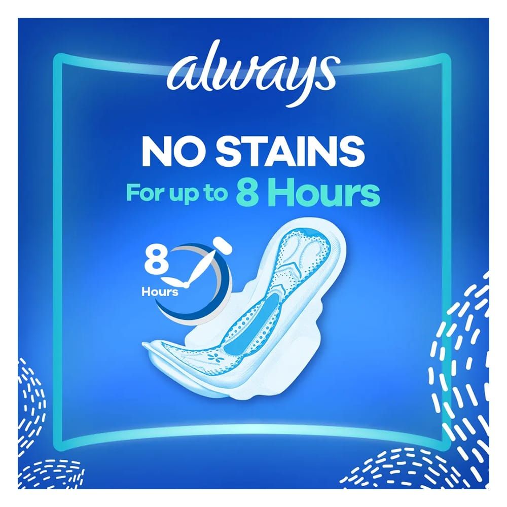 Always Aloe Vera Freshness Maxi Thick Long Pads, 18-Pack - Image 2