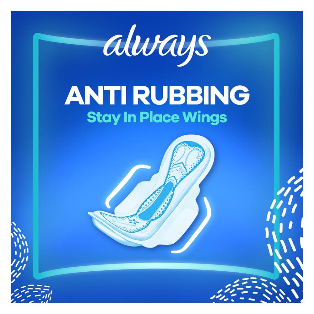 Always Aloe Vera Freshness Maxi Thick Extra Long Pads, 16-Pack - Image 3