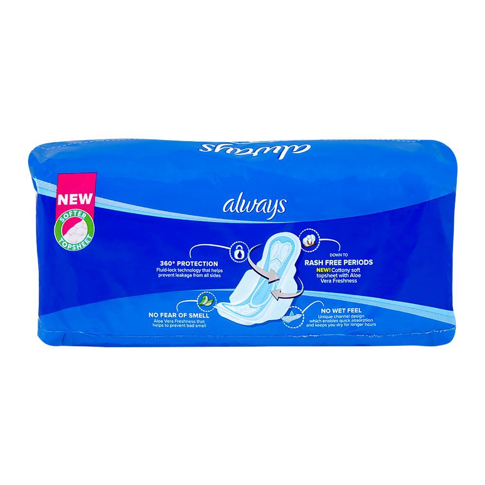 Always Aloe Vera Freshness Maxi Thick Extra Long Pads, 16-Pack - Image 7