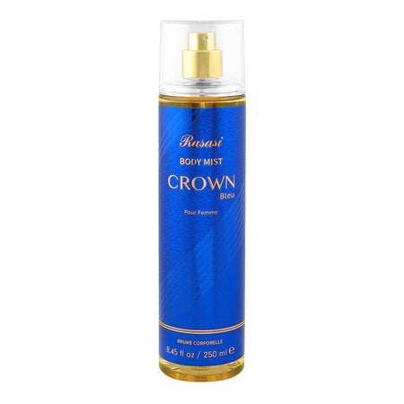 Rasasi Crown Bleu Body Mist, For Women, 250ml - Main Image