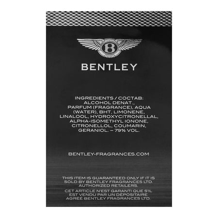 Bentley Black Edition, Eau de Parfum, For Men, 100ml - Image 2
