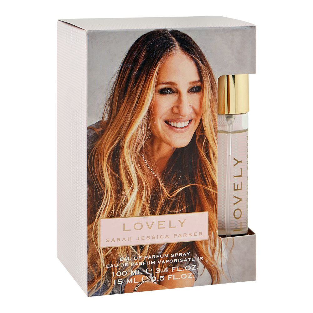 Sarah Jessica Parker Lovely Gift Set: Eau de Parfum 100ml + 15ml, For Women, 2-Pack - Main Image