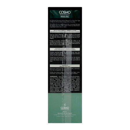 Cosmo Professional Scalp Relief Anti-Dandruff Shampoo, Sulphate & Paraben Free, For Oily Hair, 1000ml - Image 2
