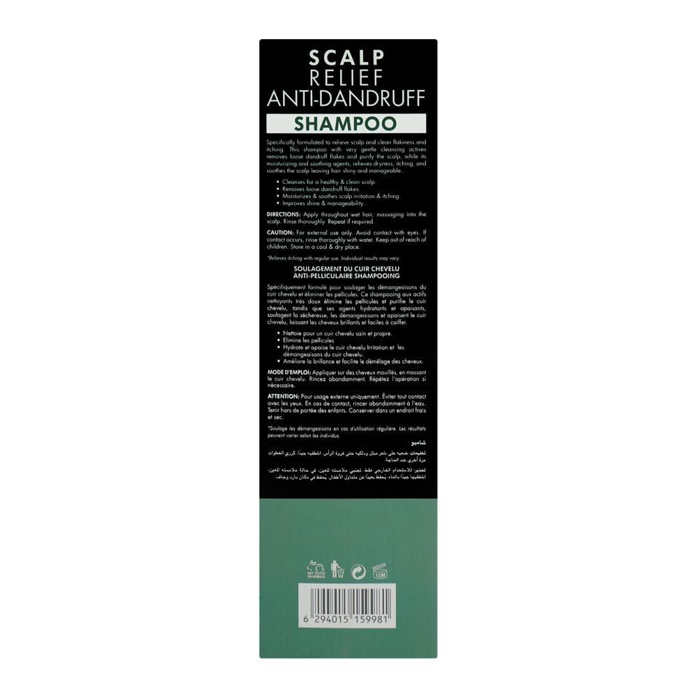 Cosmo Professional Scalp Relief Anti-Dandruff Shampoo, Sulphate & Paraben Free, For Oily Hair, 1000ml - Image 4