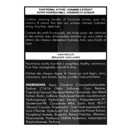 Cosmo Professional Sea Weed Biotin Reconstruct Shampoo, Sulphate & Paraben Free, For Damaged Hair, 1000ml - Image 5