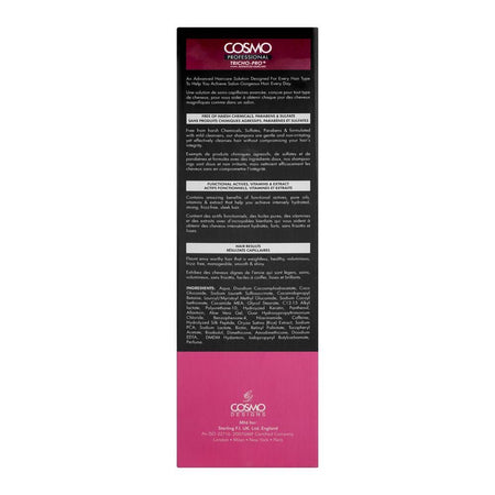 Cosmo Professional Color Protect Fade-Defy Shampoo, Sulphate & Paraben Free, For Color Treated Hair, 1000ml - Image 2