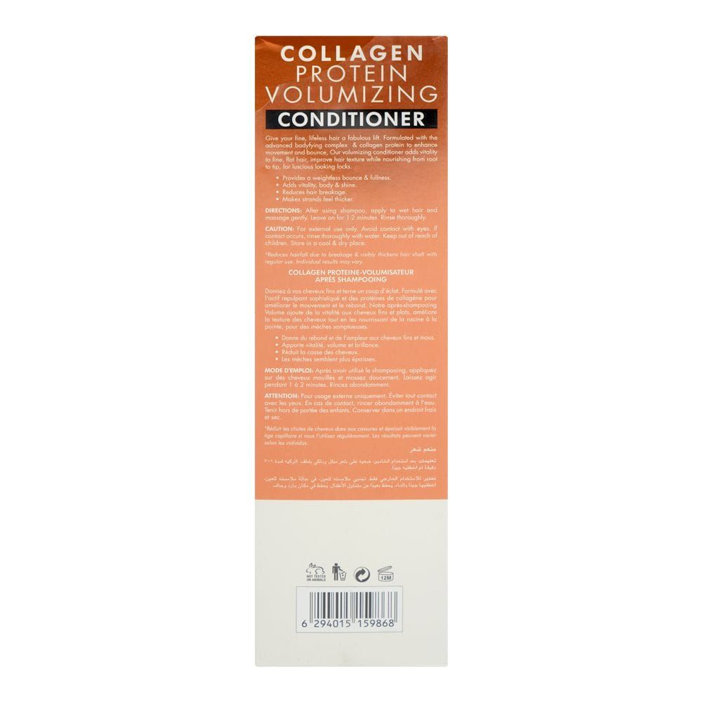 Cosmo Professional Collagen Protein Volumizing Conditioner, Sulphate & Paraben Free, For Fine Hair, 1000ml - Image 4