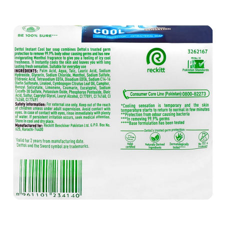 Dettol Cool Soap, 110g Each, 3-Pack - Image 2