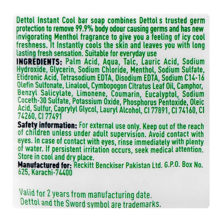 Dettol Cool Soap, 110g Each, 3-Pack - Image 5
