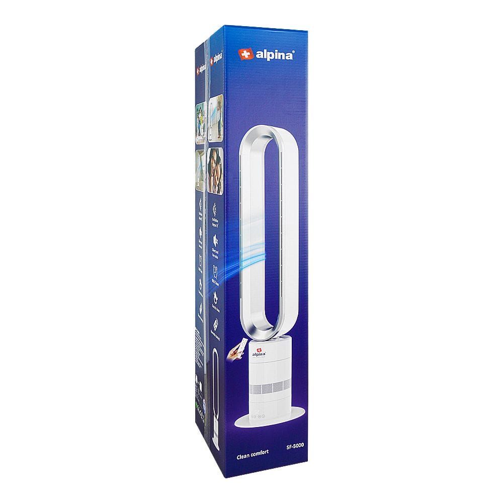 Alpina Electric Bladeless Fan, 100-140V, SF-5000 - Main Image