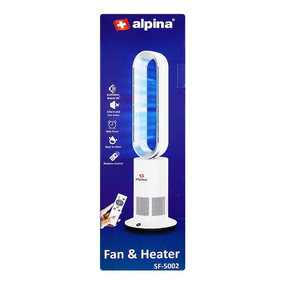 Alpina Electric Fan & Heater, 220-240V, SF-5002 - Image 3