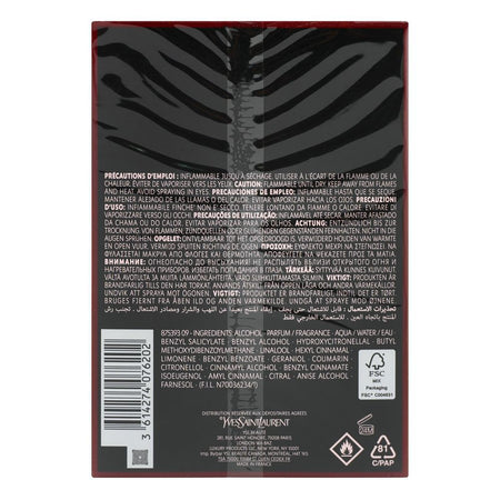 YSL Black Opium Over Red, Eau de Parfum, For Women, 90ml - Image 3