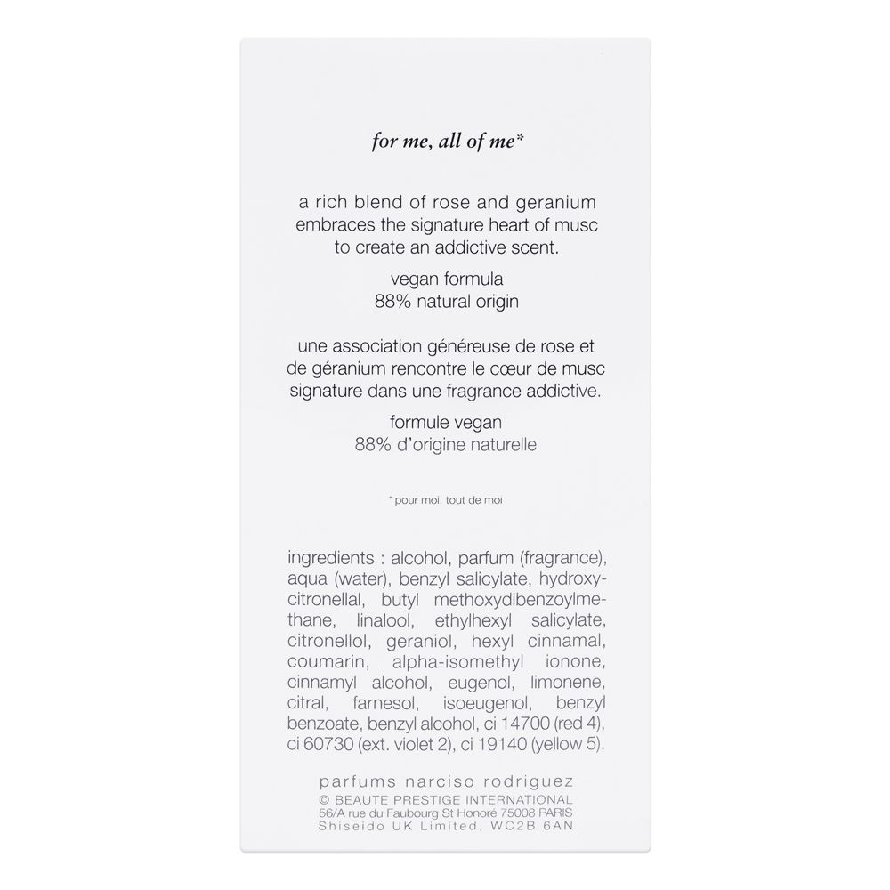 Narciso Rodriguez All Of Me, Eau de Parfum, For Women, 90ml - Image 3
