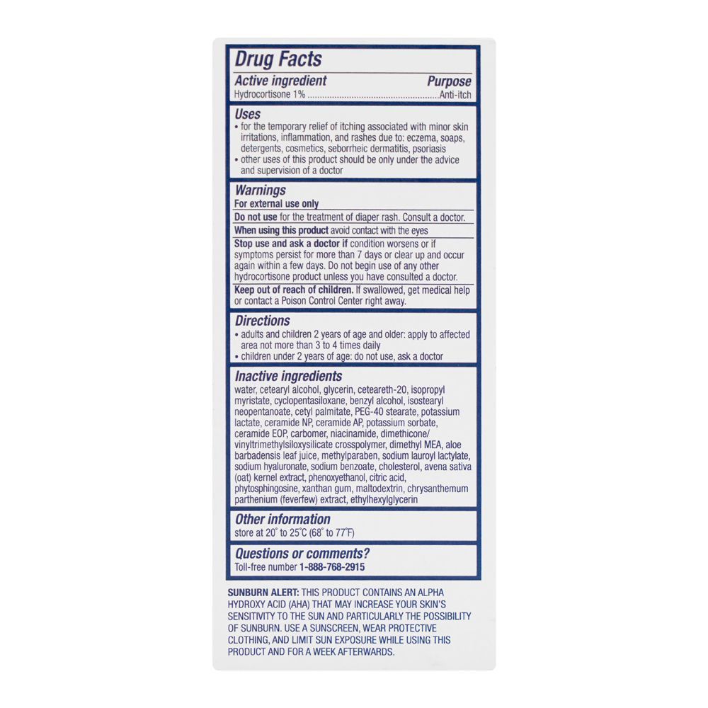CeraVe Hydrocortisone Anti-Itch Cream, Relieves Itching, Rashes & Irritation, 28g - Image 2