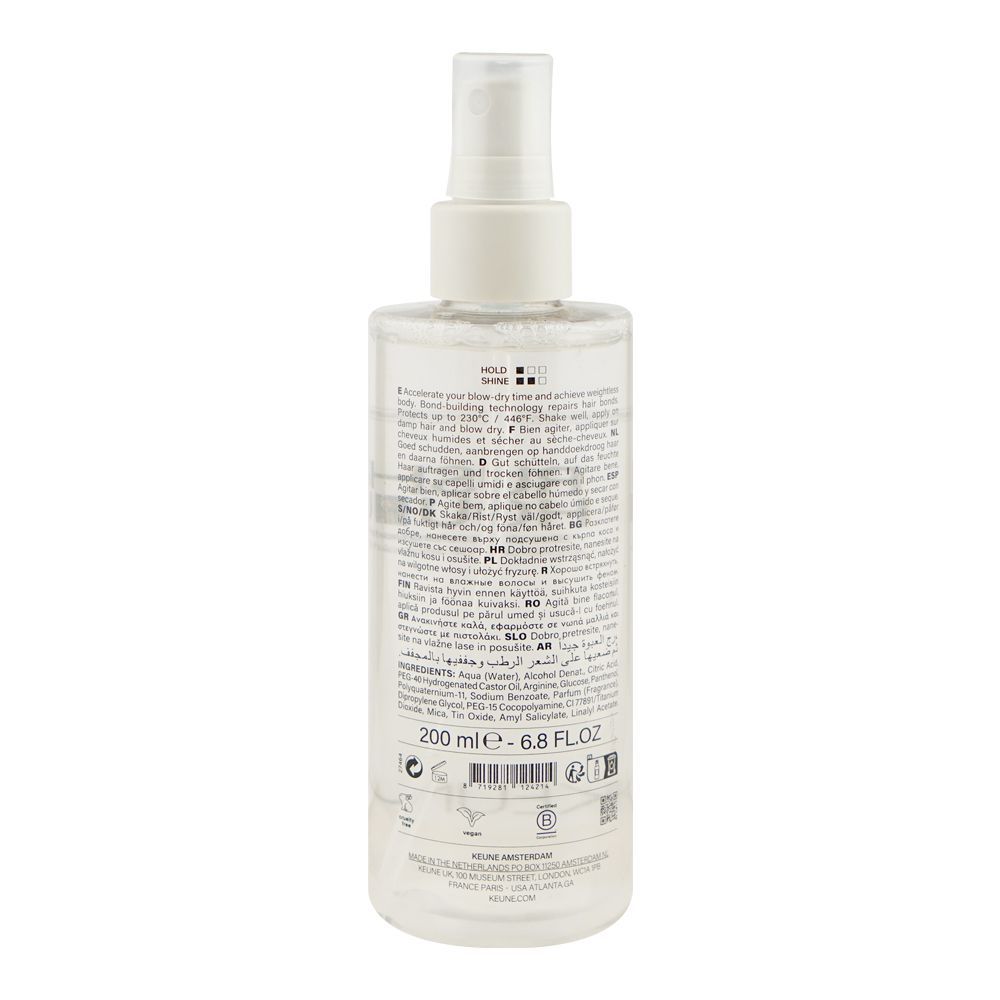 Keune Rush Hour Blow-dry Accelerator, 200ml - Image 2