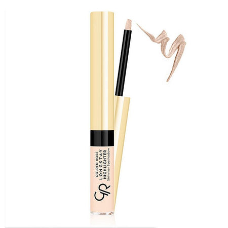 Golden Rose Long stay Highlighter Shimmer Eyeshadow, 2.1ml, No. 01 - Main Image