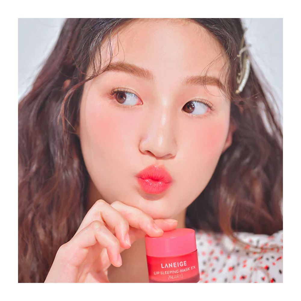 Laneige Berry Lip Sleeping Mask, Shea Butter, Vitamin C, 20g - Image 6