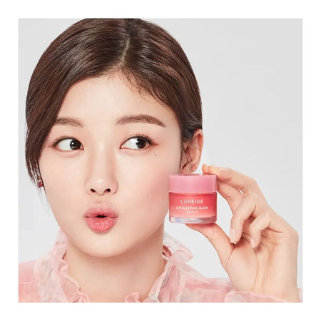 Laneige Berry Lip Sleeping Mask, Shea Butter, Vitamin C, 20g - Image 8