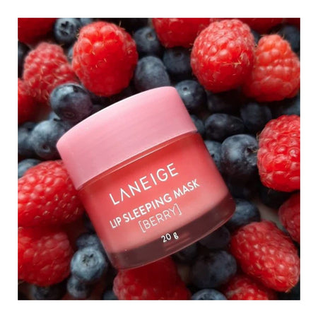 Laneige Berry Lip Sleeping Mask, Shea Butter, Vitamin C, 20g - Image 12