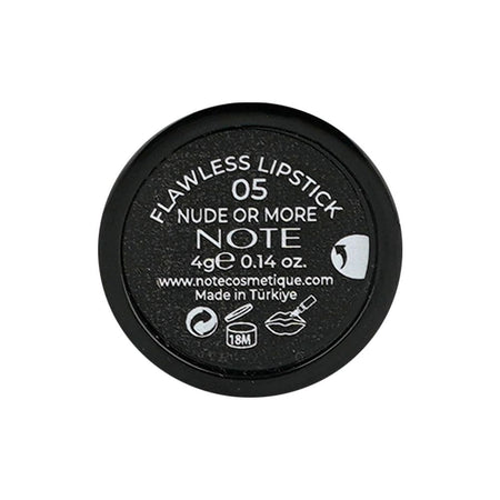 J. Note Flawless Lipstick, 4g, 05 Nude Or More - Image 3