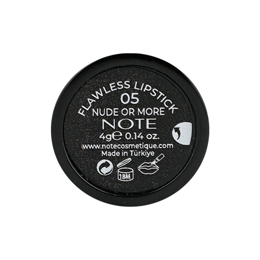 J. Note Flawless Lipstick, 4g, 05 Nude Or More - Image 3