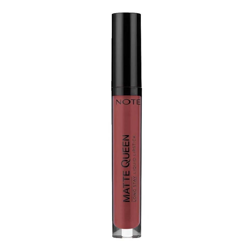 J. Note Matte Queen Long Stay Liquid Lipstick, 4ml, 22 Ethereal Taupe - Image 2
