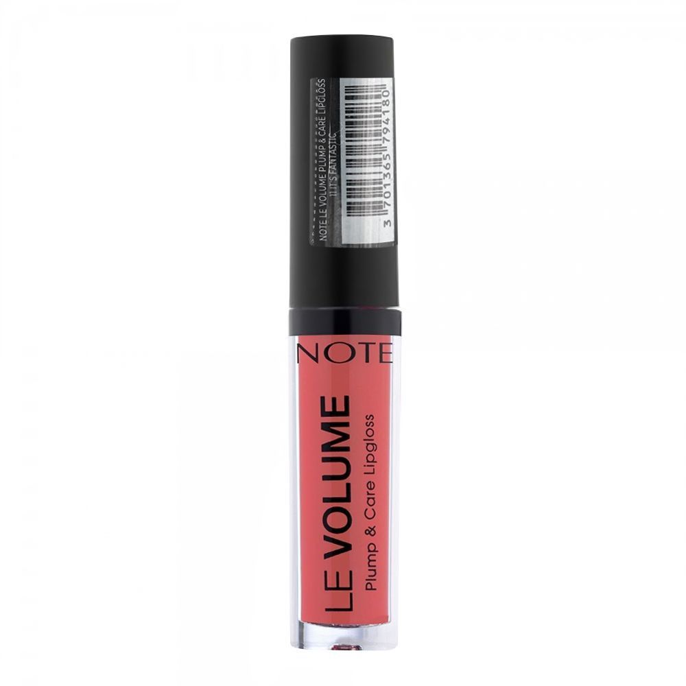 J. Note Le Volume Plump & Care Lip Gloss, 2.2ml, 11 It's Fantastic - Image 2