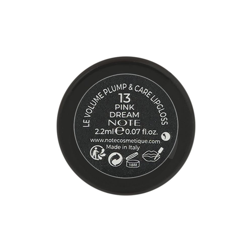 J. Note Le Volume Plump & Care Lip Gloss, 2.2ml, 13 Pink Dream - Image 3