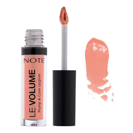 J. Note Le Volume Plump & Care Lip Gloss, 2.2ml, 15 Peachy Drop - Main Image