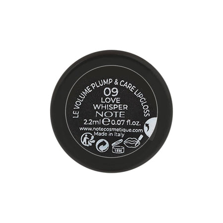 J. Note Le Volume Plump & Care Lip Gloss, 2.2ml, 09 Love Whisper - Image 3