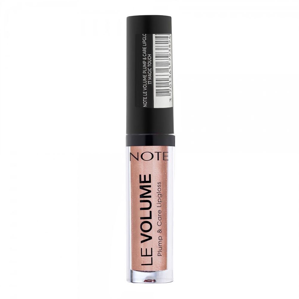 J. Note Le Volume Plump & Care Lip Gloss, 2.2ml, 17 Magic Touch - Image 2