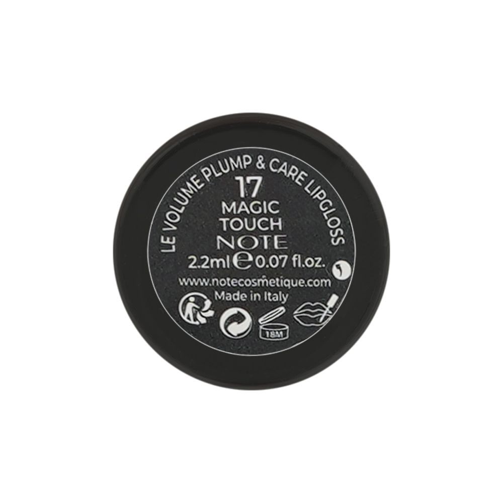 J. Note Le Volume Plump & Care Lip Gloss, 2.2ml, 17 Magic Touch - Image 3