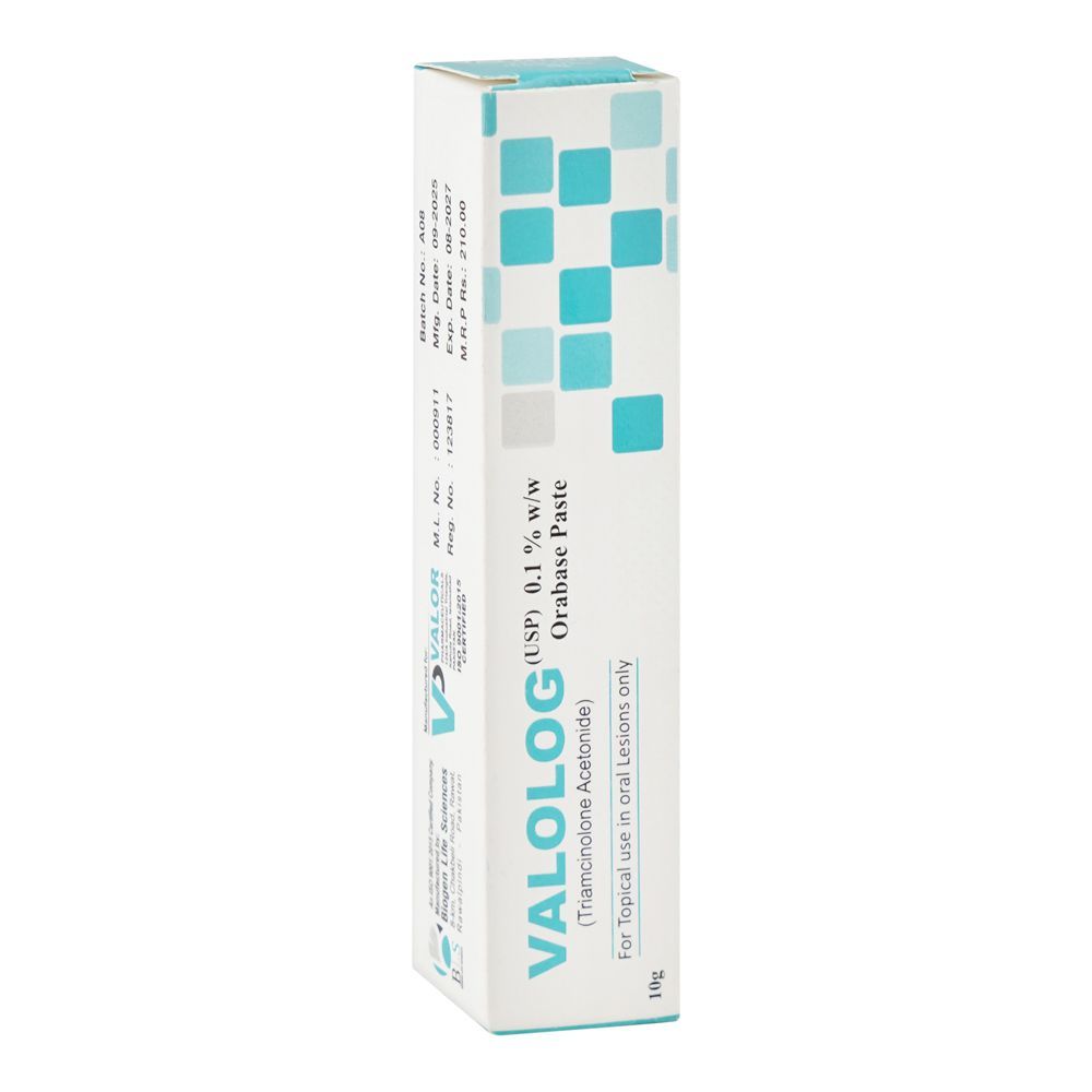 Valor Pharmaceuticals Valolog Orabase Paste, 10g - Main Image