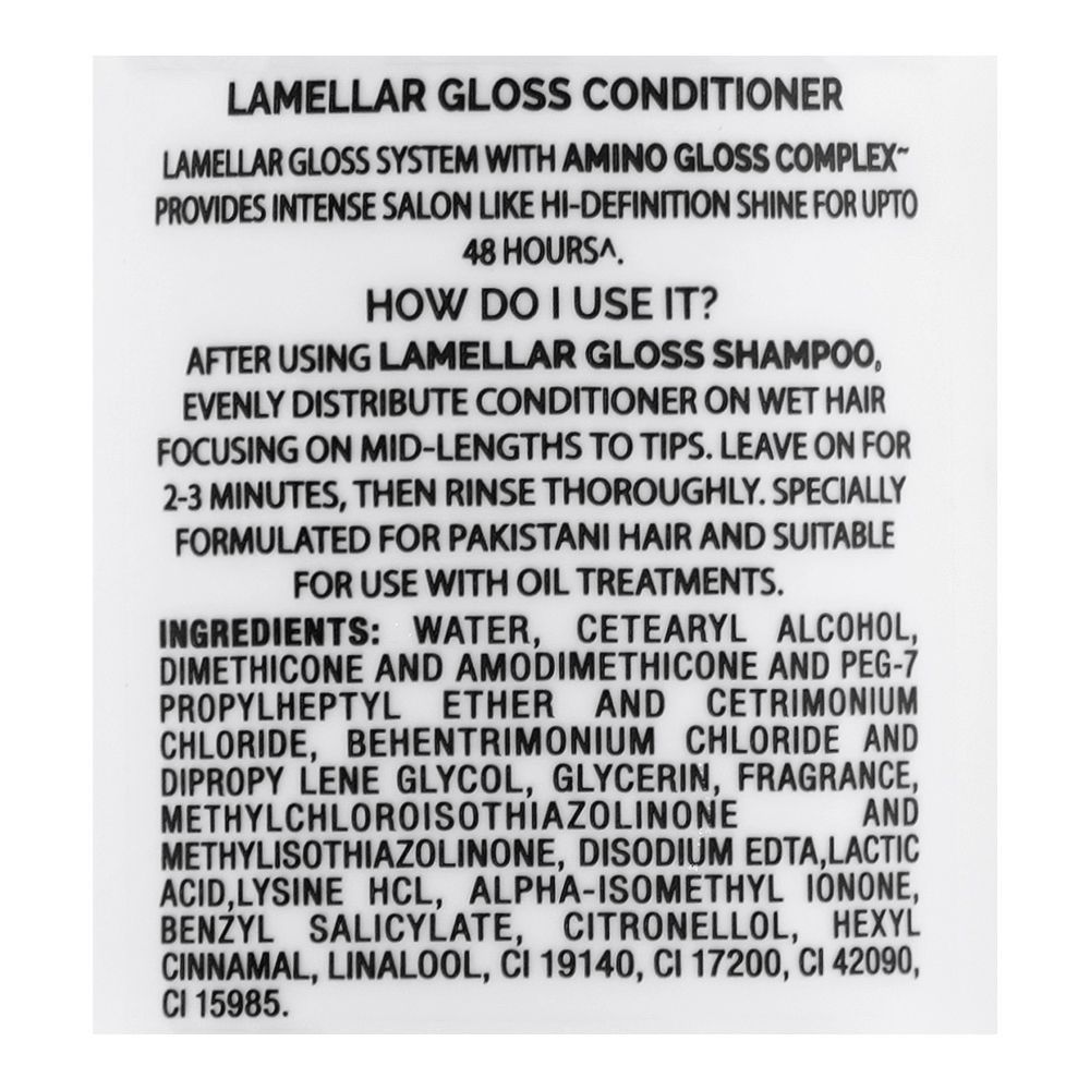 Tresemme Lamellar Gloss Conditioner, 360ml - Image 4