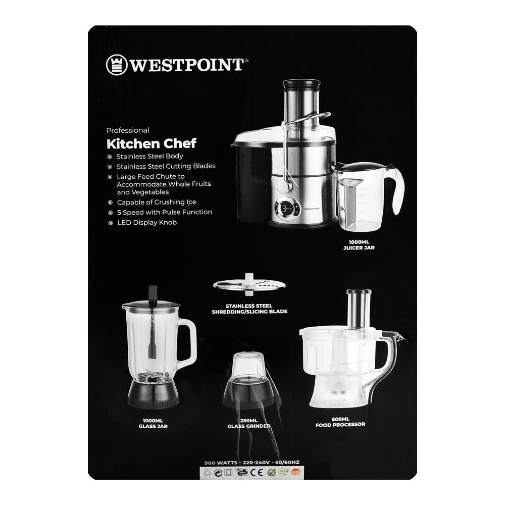 West Point Professional Kitchen Chef, 900W, WF-1860 - Image 3