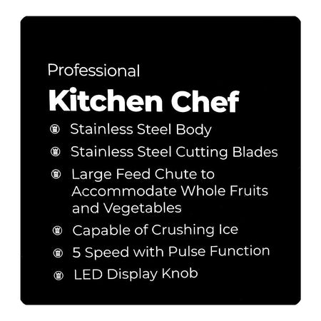 West Point Professional Kitchen Chef, 900W, WF-1860 - Image 4