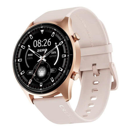 Zero 1.38" TFT HD Display Icon Smart Watch, IP68 Waterproof, Rose Pink - Main Image