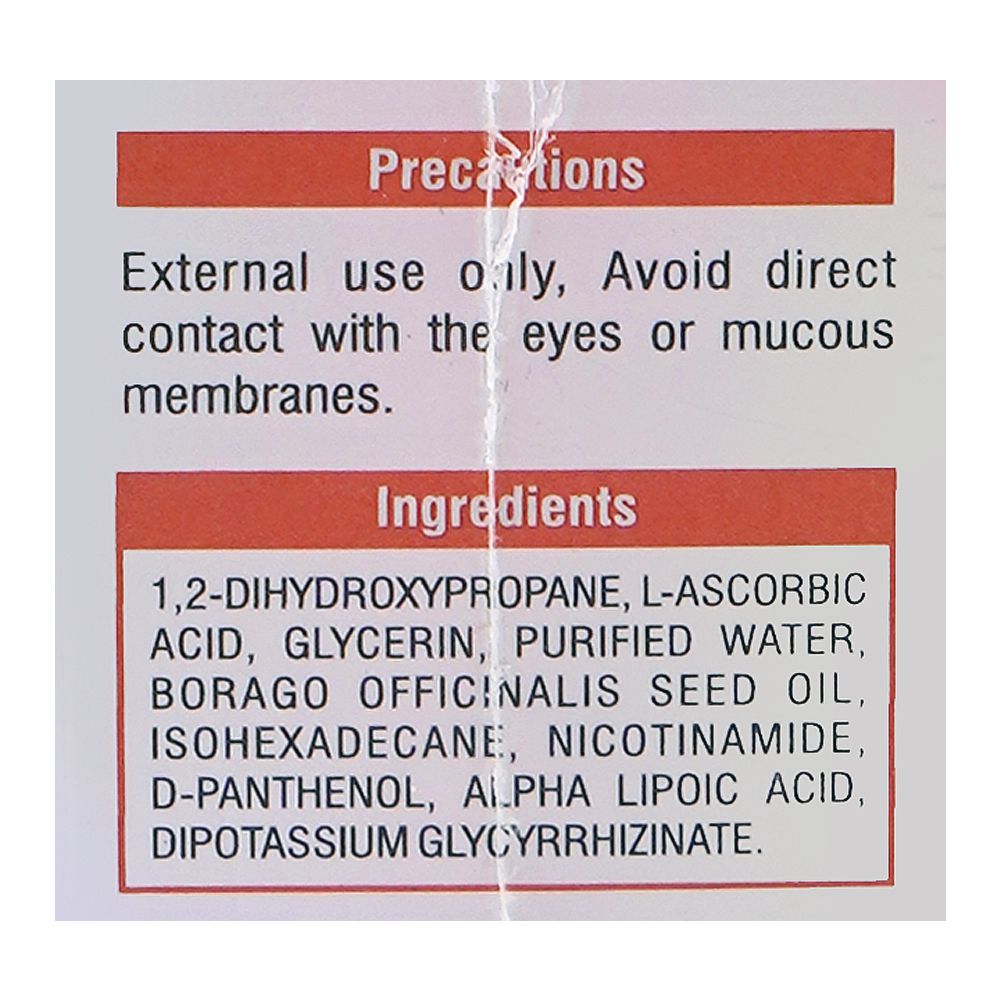 Crystolite Pharmaceuticals Melona-C Serum, Glycerin, Vitamin B5, For All Types Of Skin, 30ml - Image 4