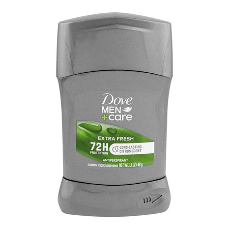 Dove Men+Care Extra Fresh Antiperspirant Deodorant Stick, Citrus Scent, 72H Lasting, 48g - Main Image