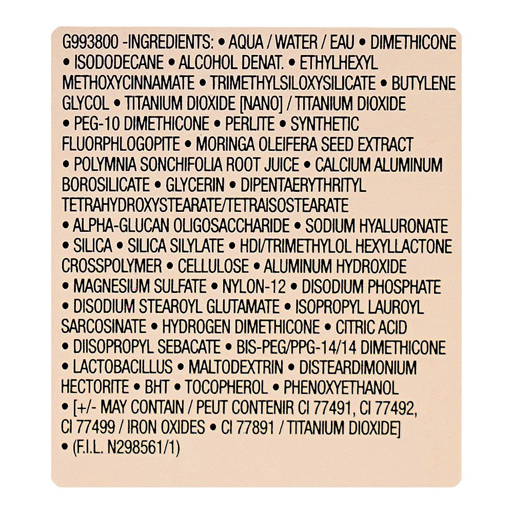Lancome Paris Teint Idole Ultra Wear Liquid Foundation, SPF-35, Transfer-Free, 30ml, 210C 010 Beige Porcelaine - Image 5