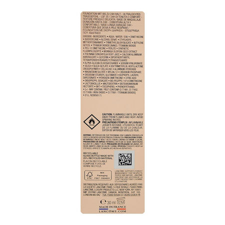 Lancome Paris Teint Idole Ultra Wear Liquid Foundation, SPF-35, Transfer-Free, 30ml, 315C 03 Beige Diaphane - Image 2