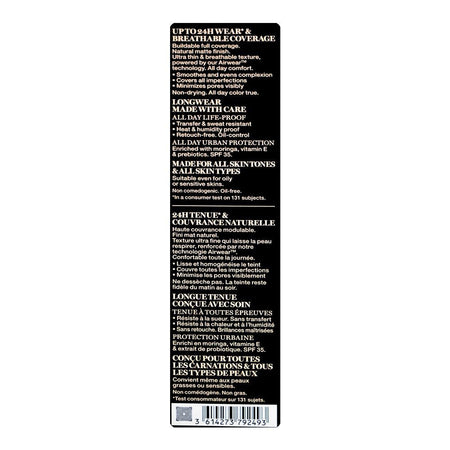 Lancome Paris Teint Idole Ultra Wear Liquid Foundation, SPF-35, Transfer-Free, 30ml, 220C 02 Lys Rose - Image 3