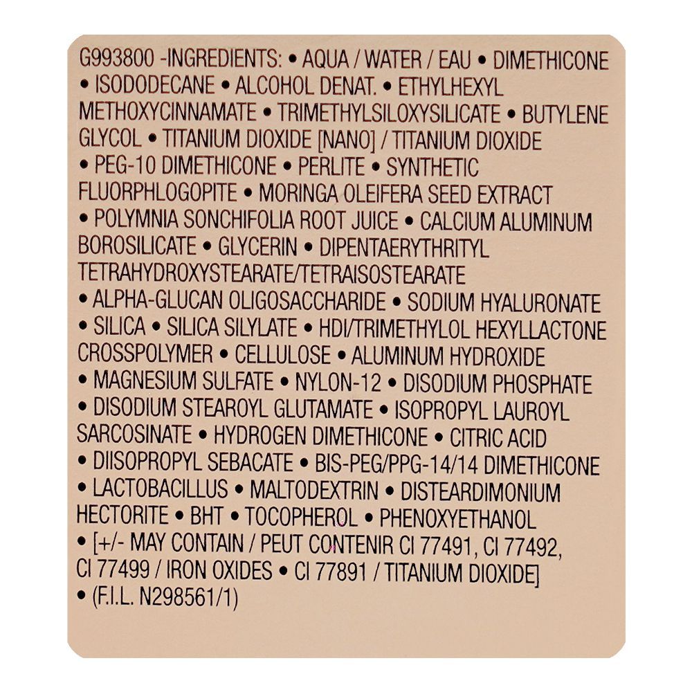 Lancome Paris Teint Idole Ultra Wear Liquid Foundation, SPF-35, Transfer-Free, 30ml, 220C 02 Lys Rose - Image 5