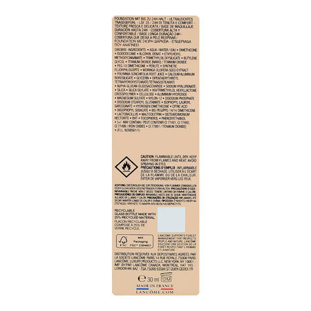 Lancome Paris Teint Idole Ultra Wear Liquid Foundation, SPF-35, Transfer-Free, 30ml, 235N 025 Beige Lin - Image 2