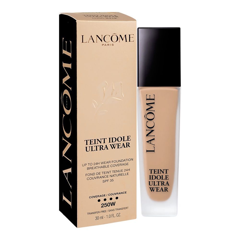 Lancome Paris Teint Idole Ultra Wear Liquid Foundation, SPF-35, Transfer-Free, 30ml, 250W 024 Beige Vanille - Main Image