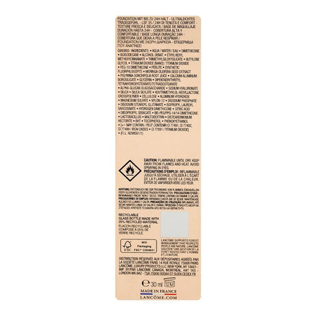 Lancome Paris Teint Idole Ultra Wear Liquid Foundation, SPF-35, Transfer-Free, 30ml, 250W 024 Beige Vanille - Image 2