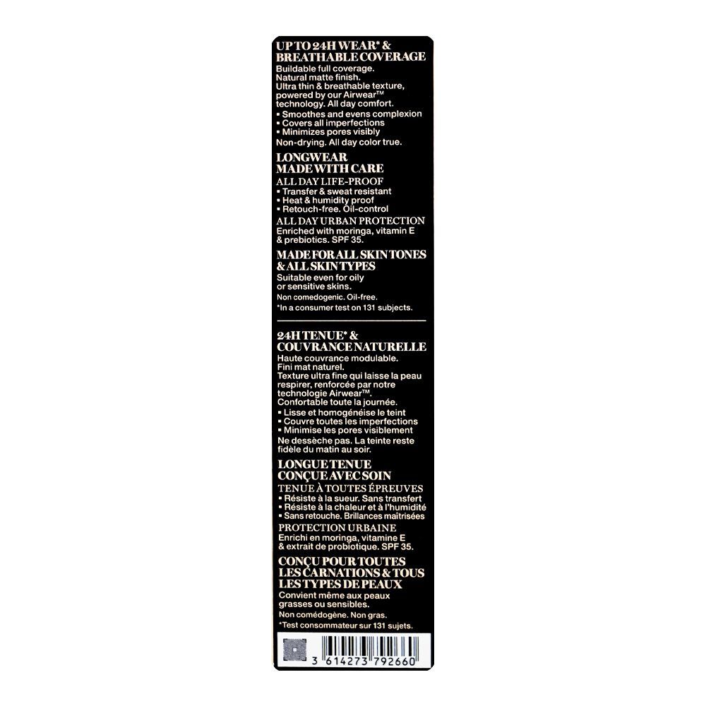 Lancome Paris Teint Idole Ultra Wear Liquid Foundation, SPF-35, Transfer-Free, 30ml, 400W 050 Beige Ambre - Image 3