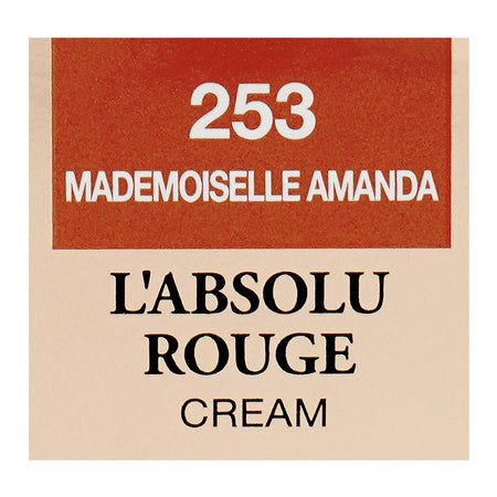Lancome Paris L'Absolu Rouge Cream Lipstick, 3.4g, 253 Mademoiselle Amanda - Image 6